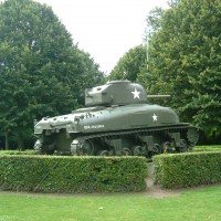 Legervoertuig in Bretagne